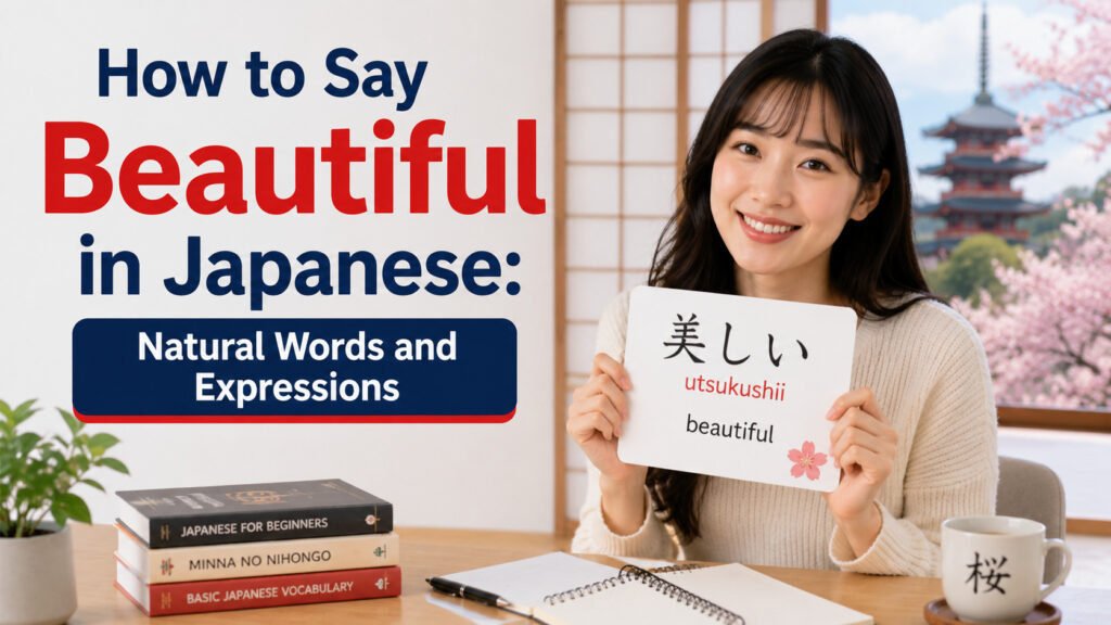 How to Say Beautiful in Japanese