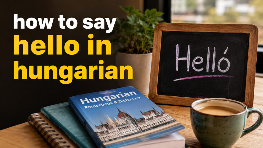 How to Say Hello in Hungarian