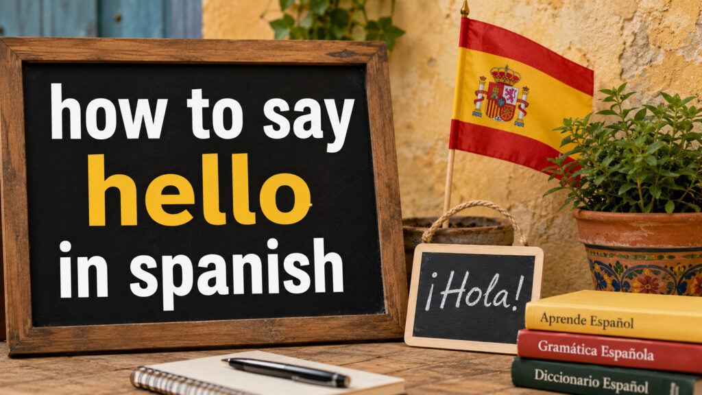 How to Say Hello in Spanish