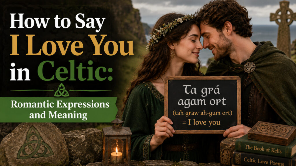 How to Say I Love You in Celtic