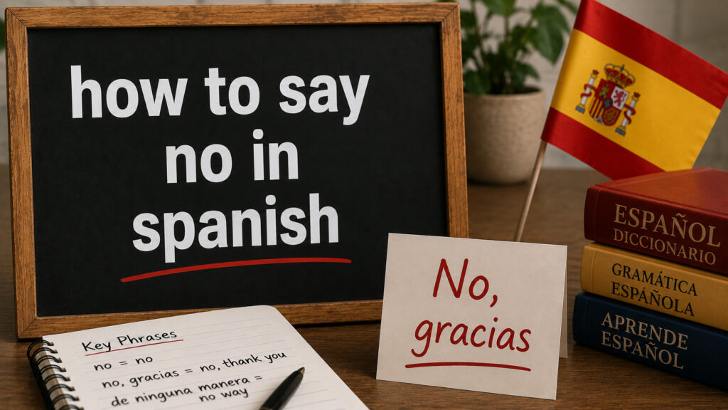 How to Say No in Spanish