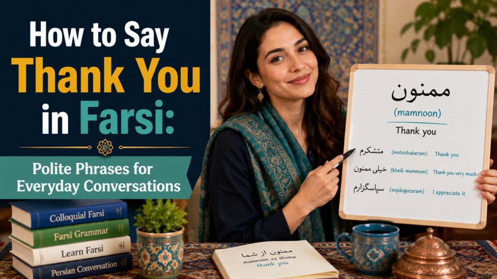 How to Say Thank You in Farsi
